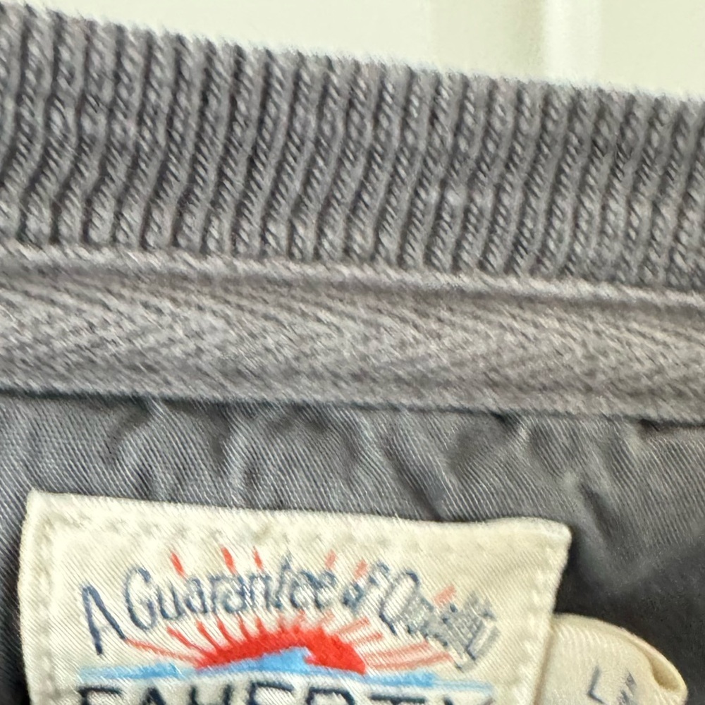 Faherty Mens Cotton Long Sleeve Henley Shirt Size L Stretch Casual - Picture 3 of 3